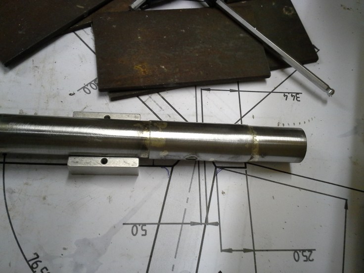 brazed bike re enforced seat tube