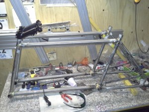 Steel fillet brazed rear bike frames